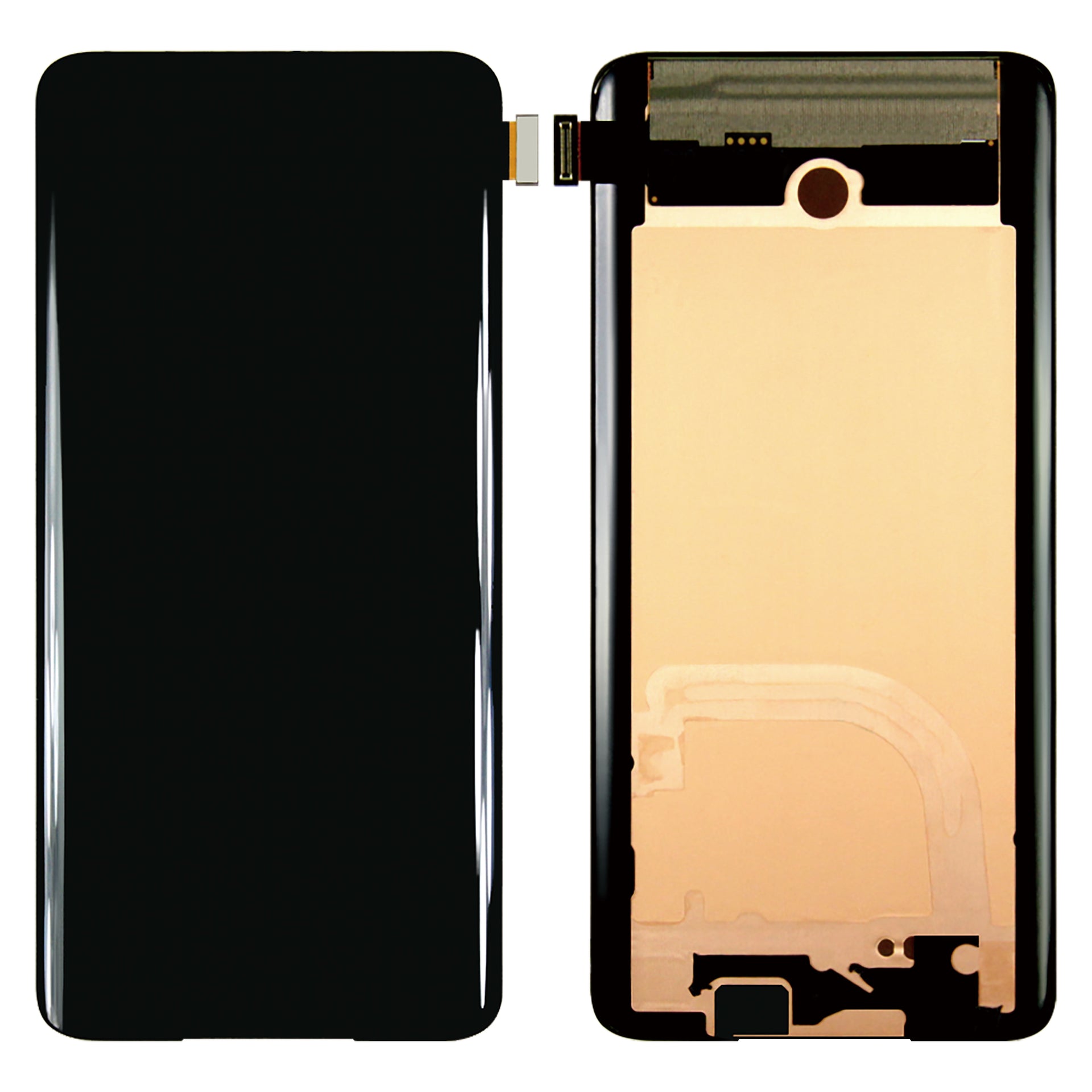 OnePlus 7 Pro, 7T Pro Display And Digitizer Without Frame Black Refurbished