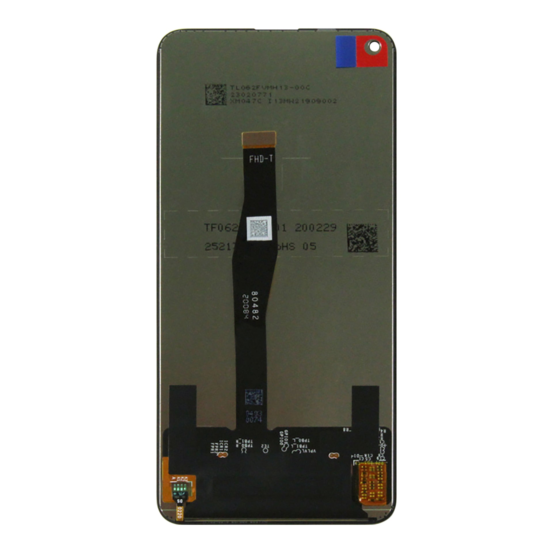 Huawei Nova 5T Display And Digitizer Without Frame Black OEM