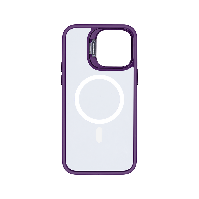 Rixus Classic 03 Case With MagSafe For iPhone 15 Deep Purple