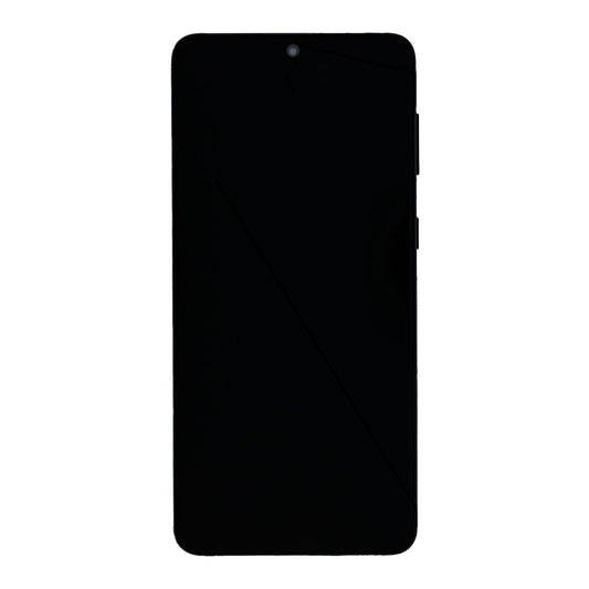 Samsung Galaxy S21 Plus 5G G996B Display And Digitizer With Frame Phantom Black Service Pack