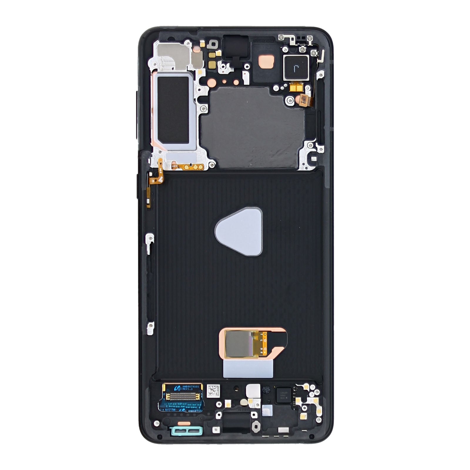 Samsung Galaxy S21 Plus 5G G996B Display And Digitizer With Frame Phantom Black Service Pack