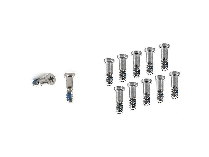 For iPhone 8, iPhone 8 Plus Bottom Screw Set Silver (10pc)