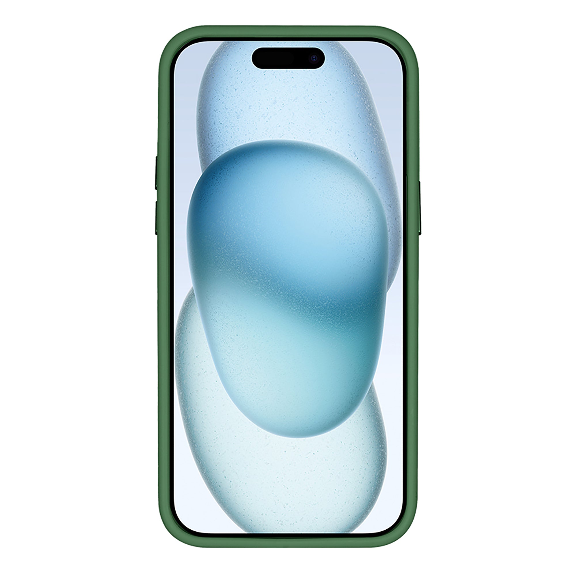 Rixus Classic 03 Case With MagSafe Compatible For Apple iPhone 15 Dark Green