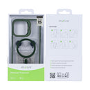 Rixus Classic 03 Case With MagSafe Compatible For Apple iPhone 15 Dark Green