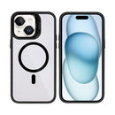 Rixus Classic 03 Case With MagSafe For Apple iPhone 15 Black