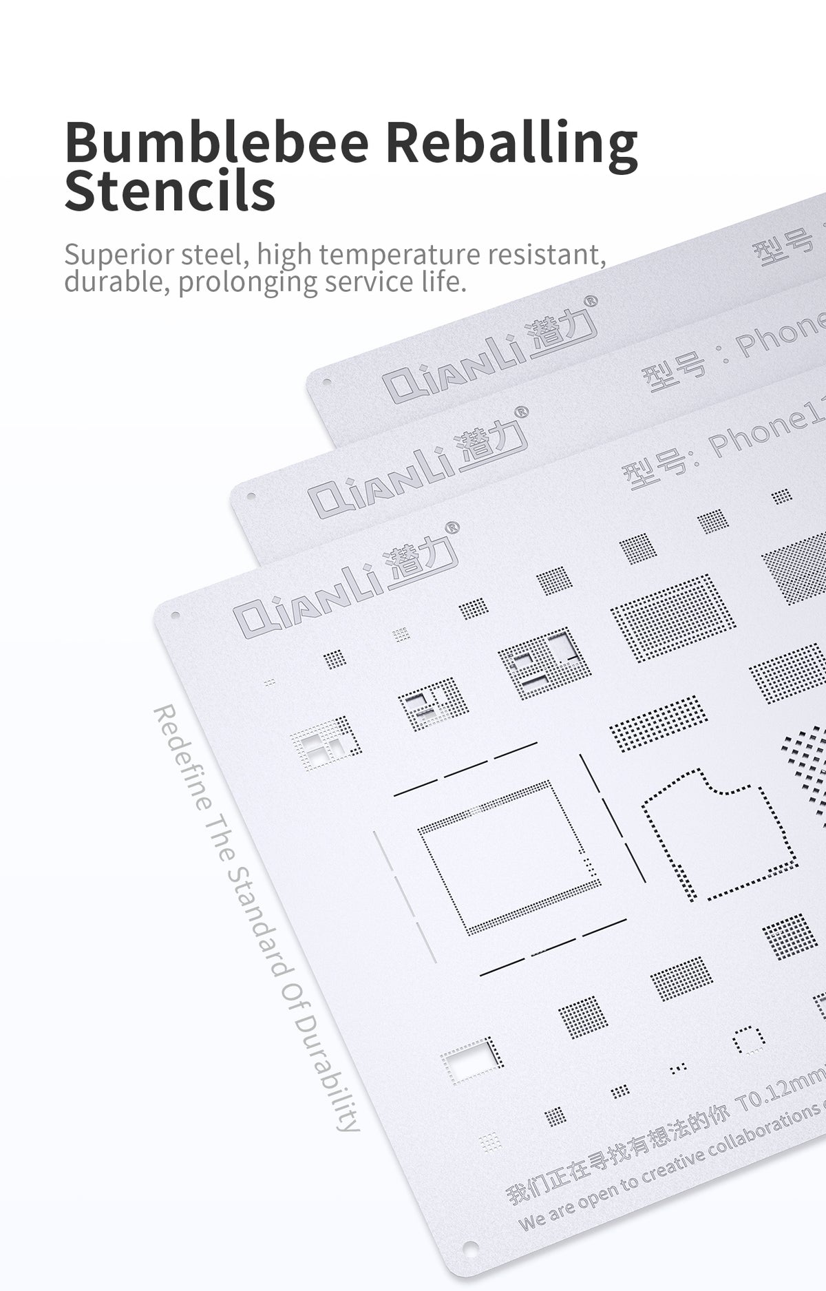 QIANLI Bumblebee Stencil QS20 For Huawei HI CPU2