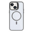Rixus Classic 03 Case With MagSafe Compatible For Apple iPhone 15 Titanium Grey