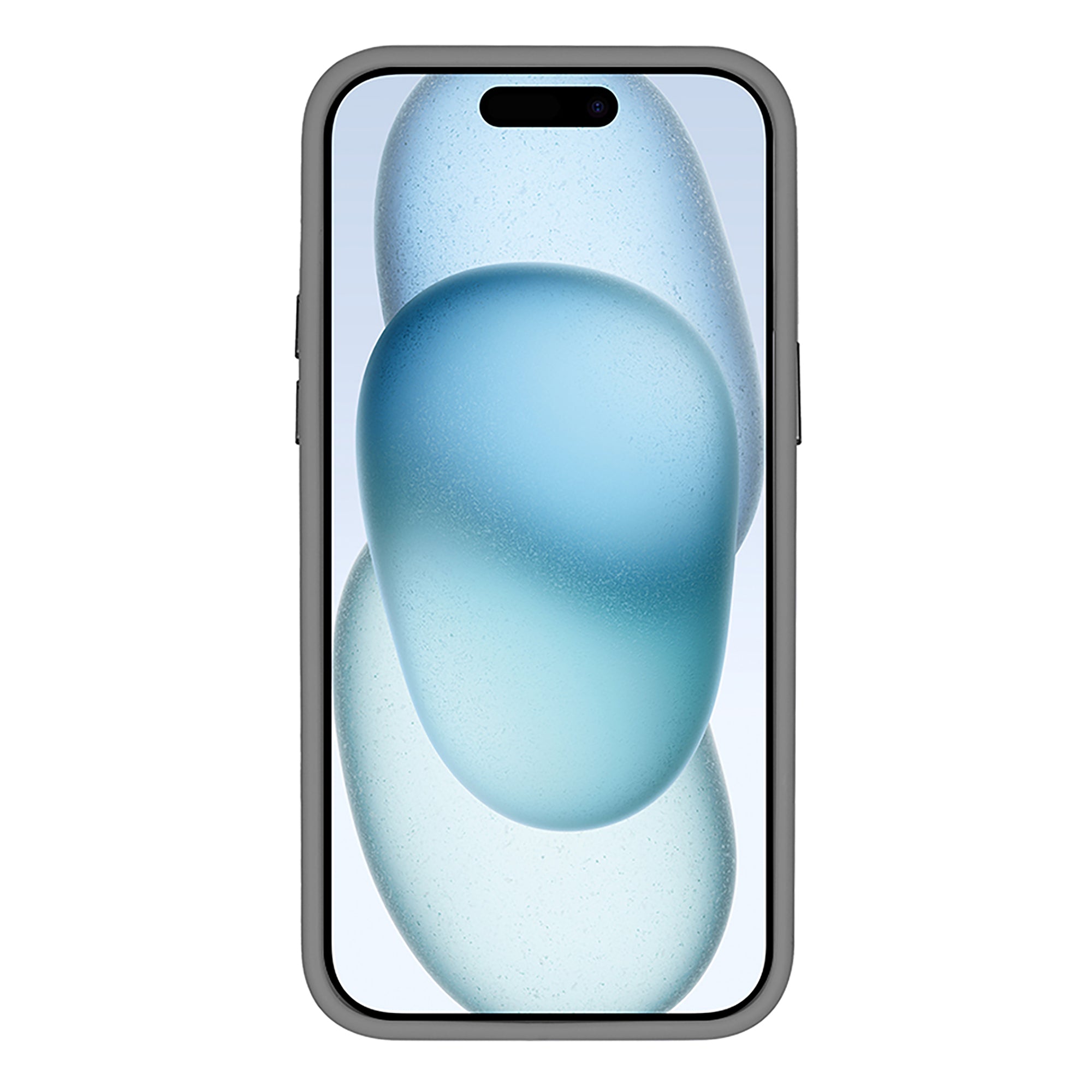 Rixus Classic 03 Case With MagSafe Compatible For Apple iPhone 15 Titanium Grey