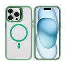 Rixus Classic 03 Case With MagSafe Compatible For Apple iPhone 15 Pro Max Light Green