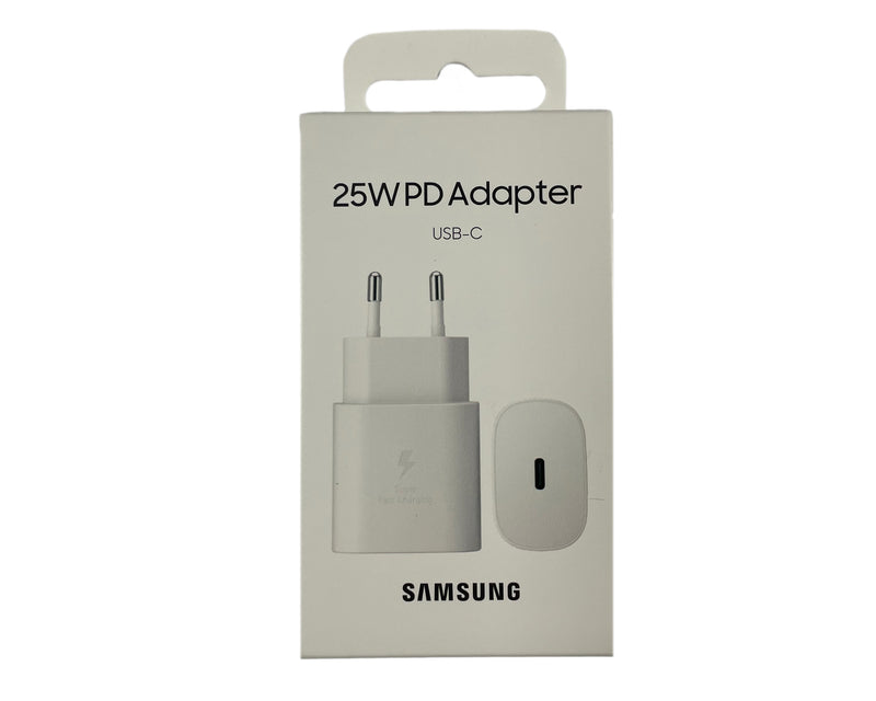 Samsung Fast Charger USB-C 25W White Original Retail Box