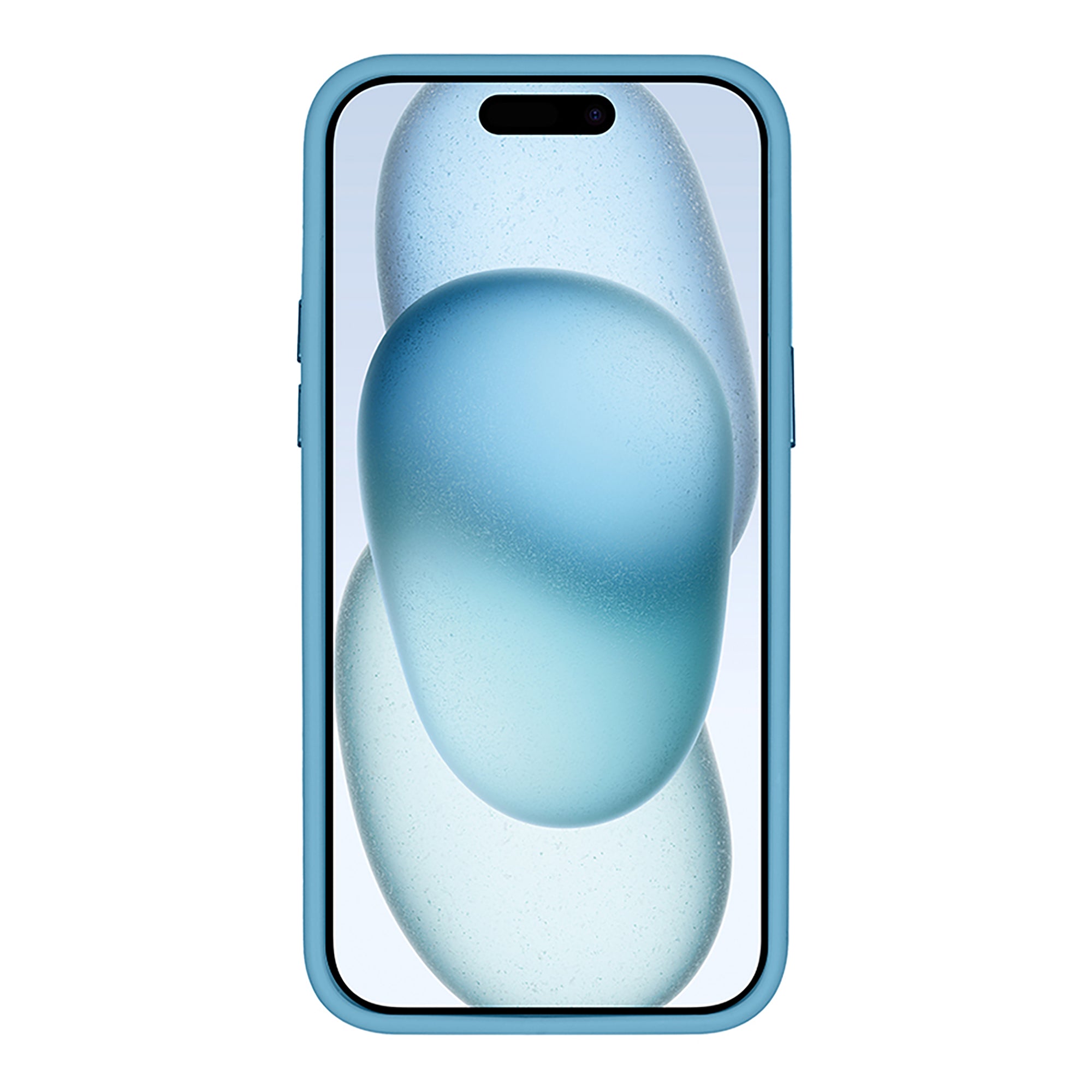 Rixus Classic 03 Case With MagSafe Compatible For Apple iPhone 15 Plus Light Blue
