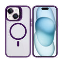 Rixus Classic 03 Case With MagSafe Compatible For Apple iPhone 15 Plus Deep Purple