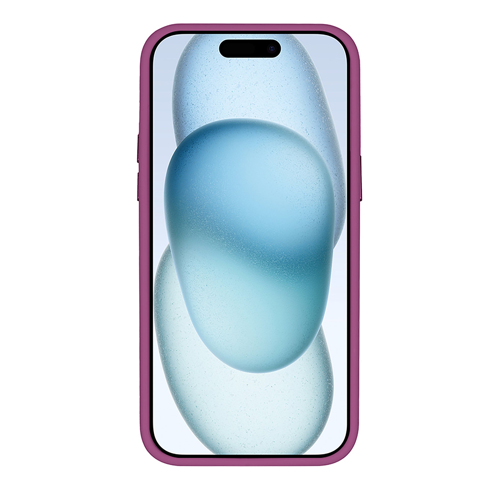 Rixus Classic 03 Case With MagSafe Compatible For Apple iPhone 15 Plus Dark Pink