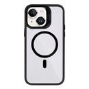 Rixus Classic 03 Case With MagSafe Compatible For Apple iPhone 15 Plus Black