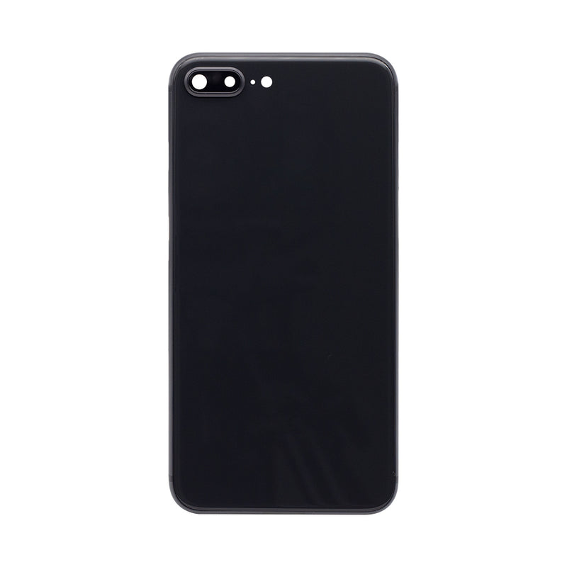 For iPhone 8 Plus Complete Housing Incl. All Small Parts Without Battery and Back Camera (Black)