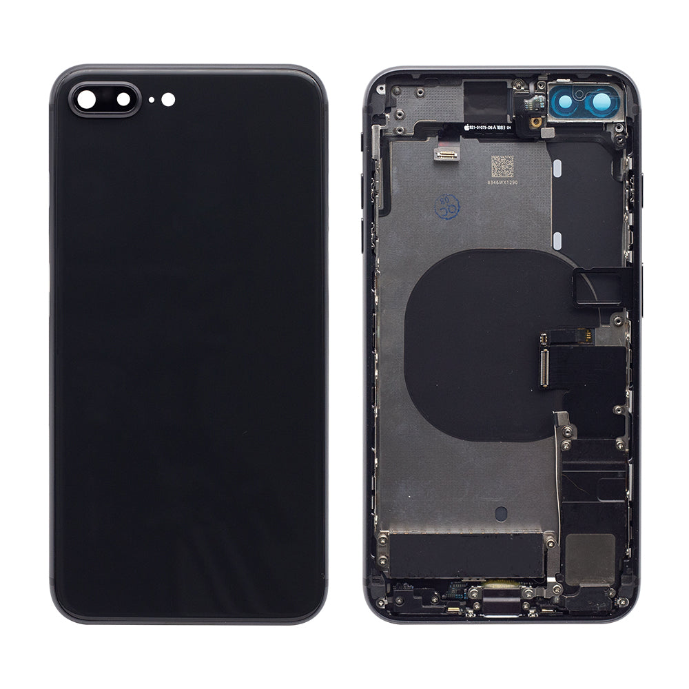 For Apple iPhone 8 Plus Housing With Small Parts Black OEM