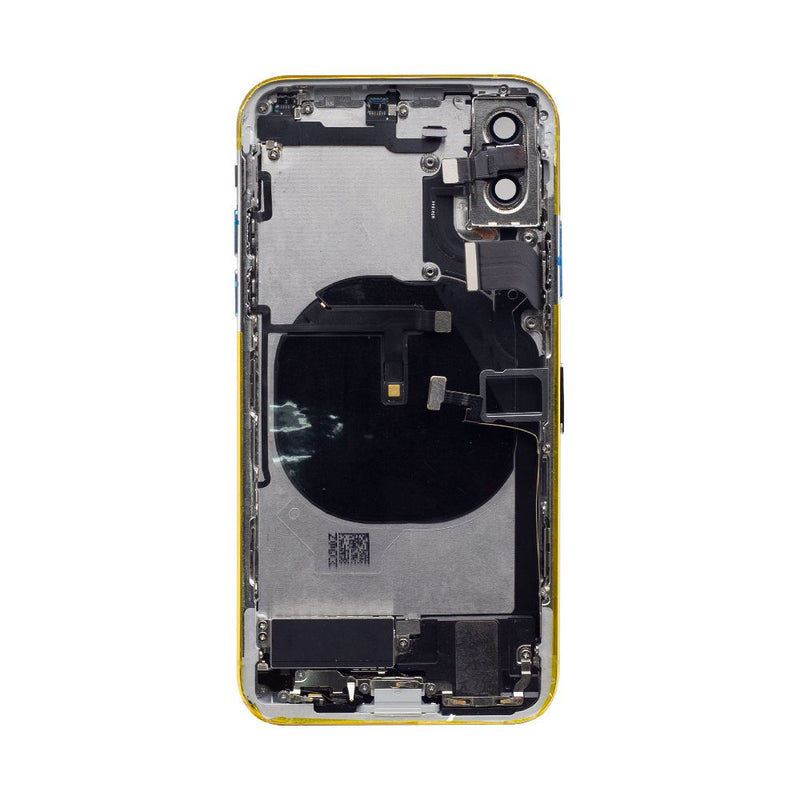 For iPhone XS Complete Housing Incl. All Small Parts Without Battery and Back Camera (White)