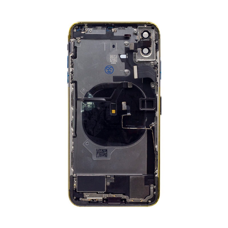 For iPhone XS Max Complete Housing Incl. All Small Parts Without Battery and Back Camera (Black)