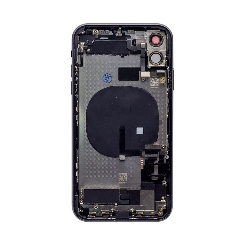 For iPhone 11 Complete Housing Incl. All Small Parts Without Battery and Back Camera (Black)