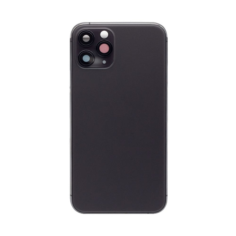 For iPhone 11 Pro Complete Housing Incl. All Small Parts Without Battery and Back Camera (Black)