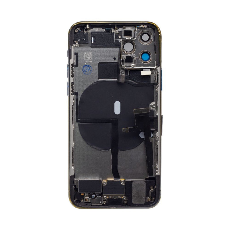 For iPhone 11 Pro Complete Housing Incl. All Small Parts Without Battery and Back Camera (Black)