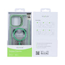 Rixus Classic 03 Case With MagSafe Compatible For Apple iPhone 14 Light Green
