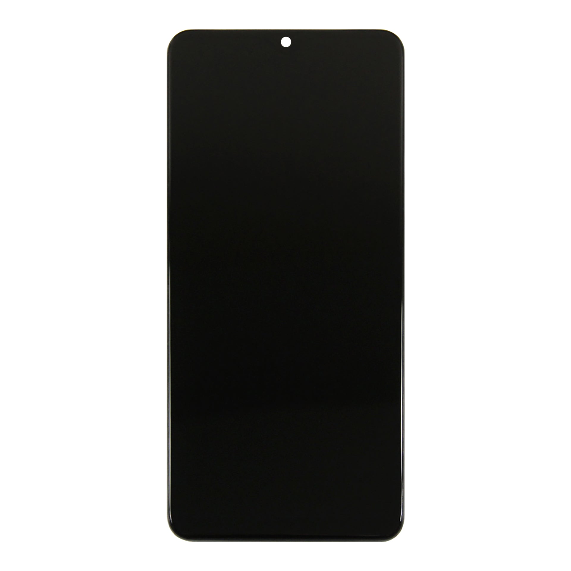 Samsung Galaxy A20s A207F Display And Digitizer With Frame Black Service Pack