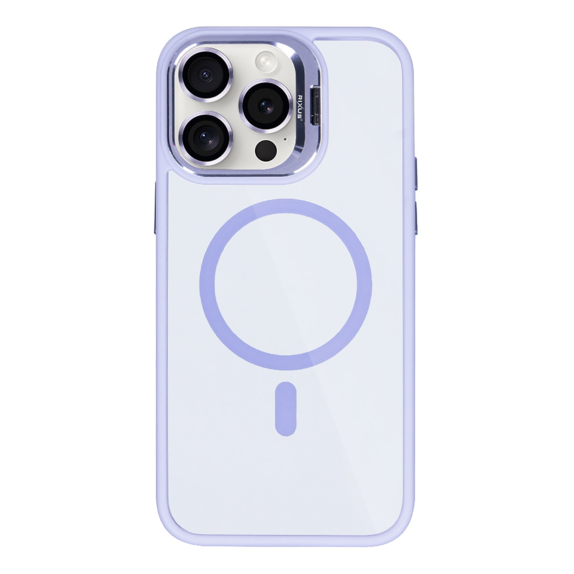 Rixus Classic 03 Case With MagSafe Compatible For Apple iPhone 14 Pro Light Purple