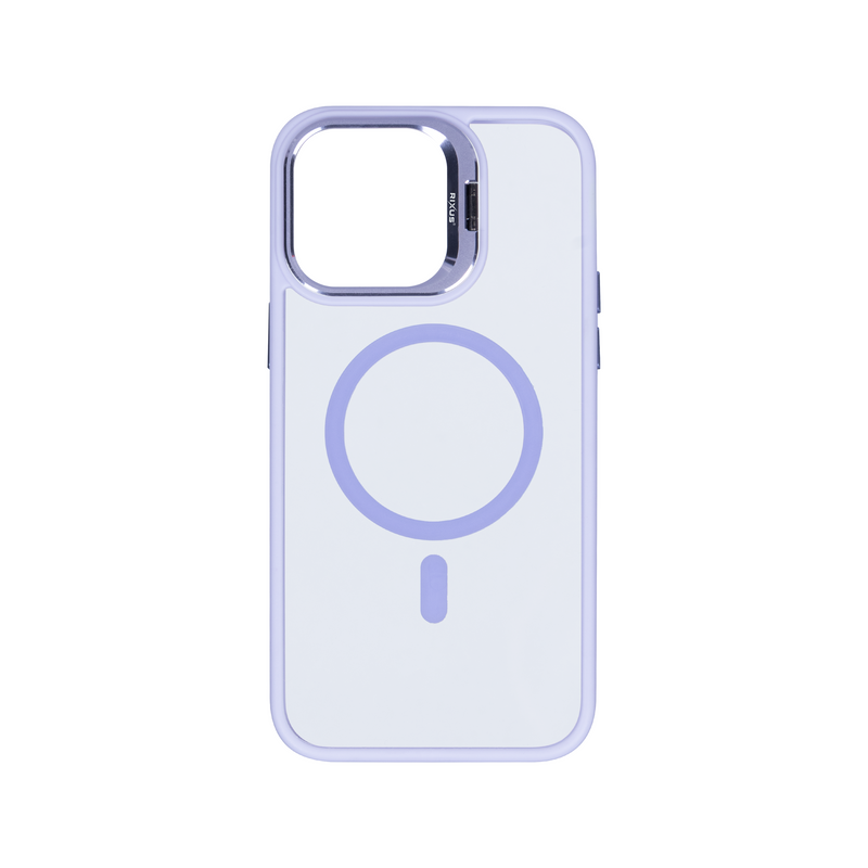 Rixus Classic 03 Case With MagSafe For iPhone 14 Pro Light Purple