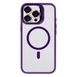 Rixus Classic 03 Case With MagSafe Compatible For Apple iPhone 14 Pro Deep Purple