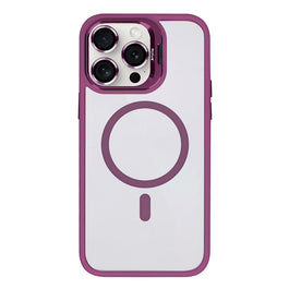 Rixus Classic 03 Case With MagSafe Compatible For Apple iPhone 14 Pro Burgundy