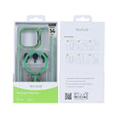 Rixus Classic 03 Case With MagSafe Compatible For Apple iPhone 14 Pro Light Green