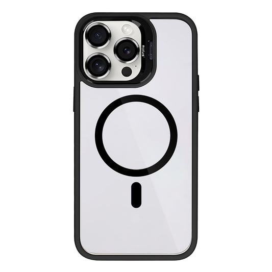 Rixus Classic 03 Case With MagSafe Compatible For Apple iPhone 14 Pro Black