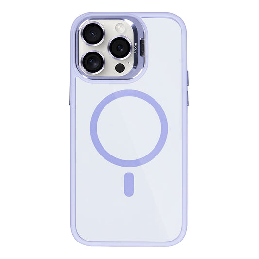 Rixus Classic 03 Case With MagSafe Compatible For Apple iPhone 14 Pro Max Light Purple