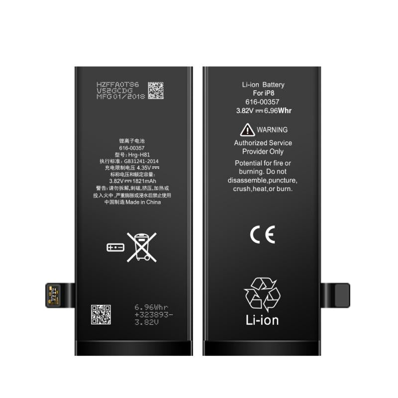 For iPhone 8 Battery with ZY-Chip