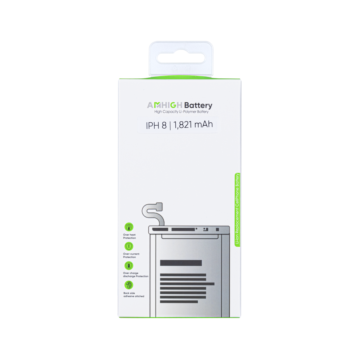 For Apple iPhone 8 Battery With ZY-Chip OEM