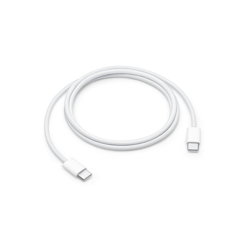 Apple iPhone 15 USB-C to USB-C Cable 100cm 60W Woven White (MQKJ3ZM/A)