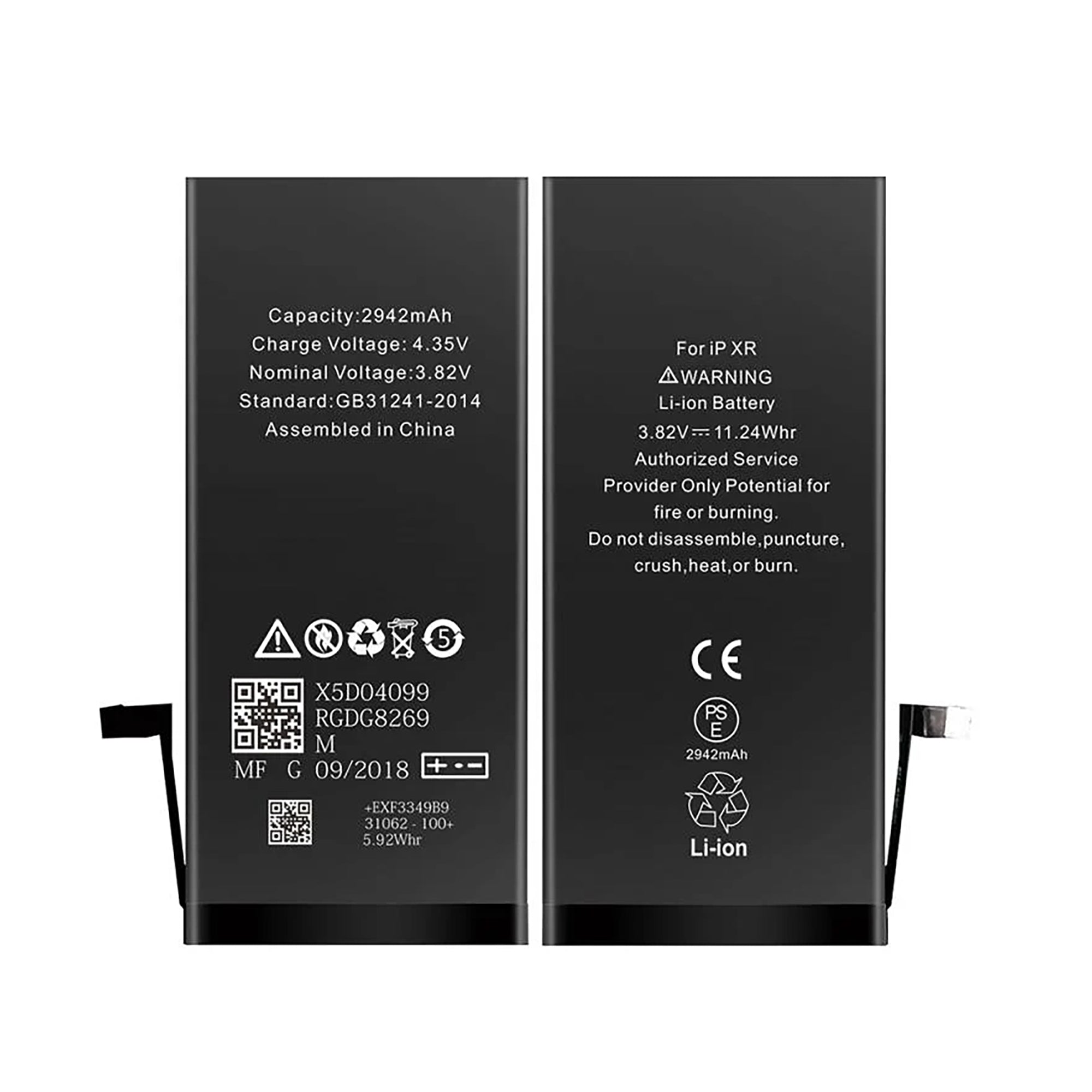 For Apple iPhone XR Battery With ZY-Chip OEM