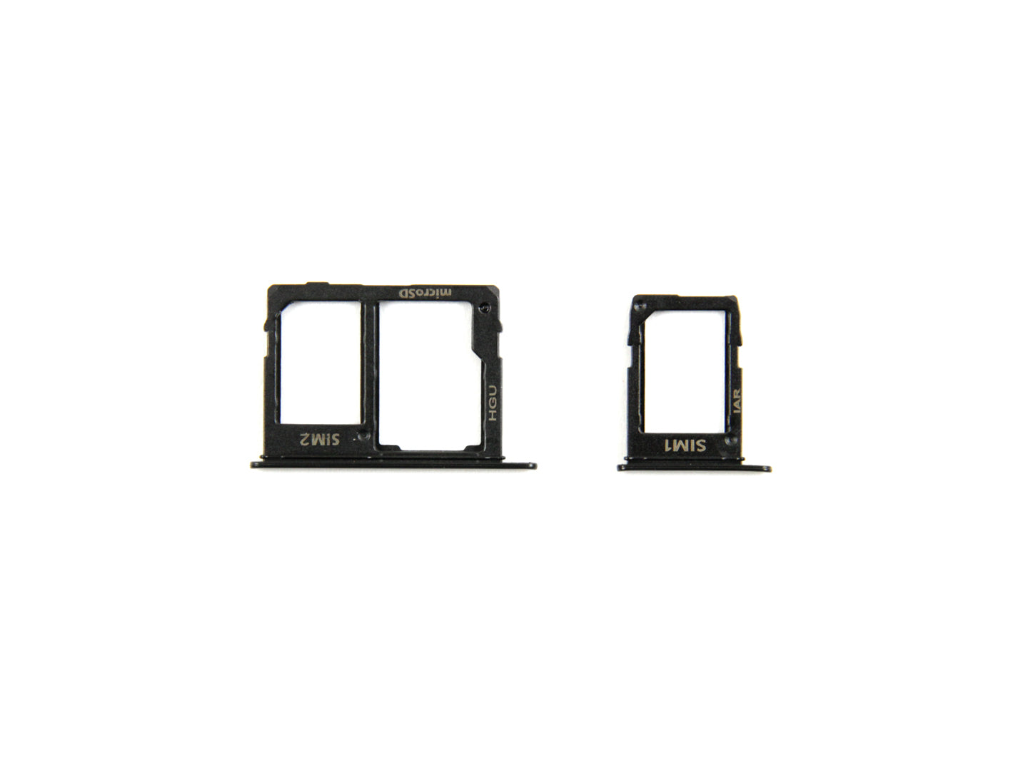 Samsung Galaxy A6 A600F, A6 Plus A605F (2018) Sim Card Holder Black OEM