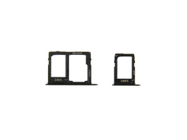 Samsung Galaxy A6 A600F, A6 Plus A605F (2018) Sim Card Holder Black OEM