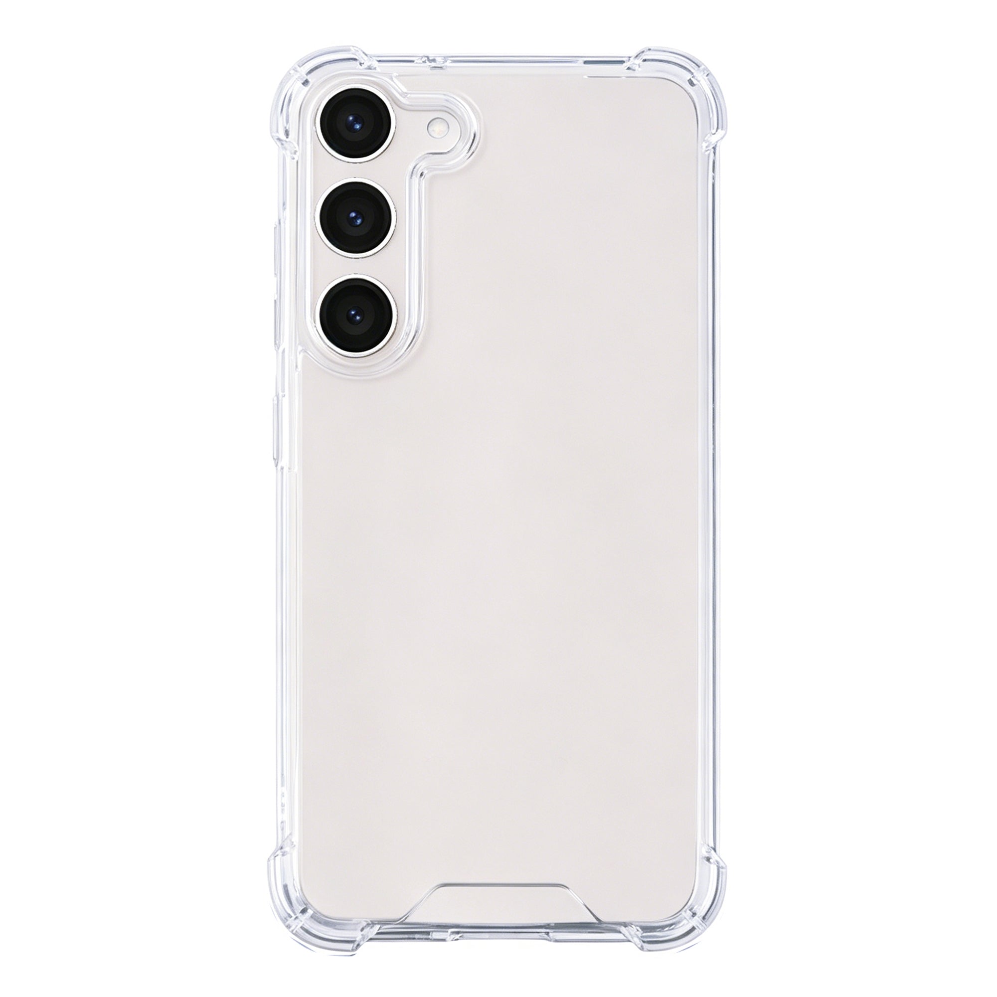 Rixus Anti-Burst Case For Samsung Galaxy S23 Transparent