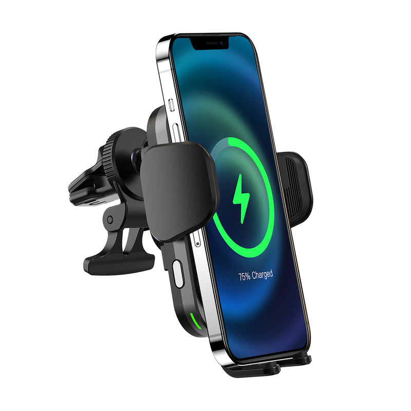 Rixus RXWC48 Wireless Car Charger Mount Black