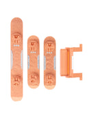 For iPhone Xr Buttons Set Coral (4pc)