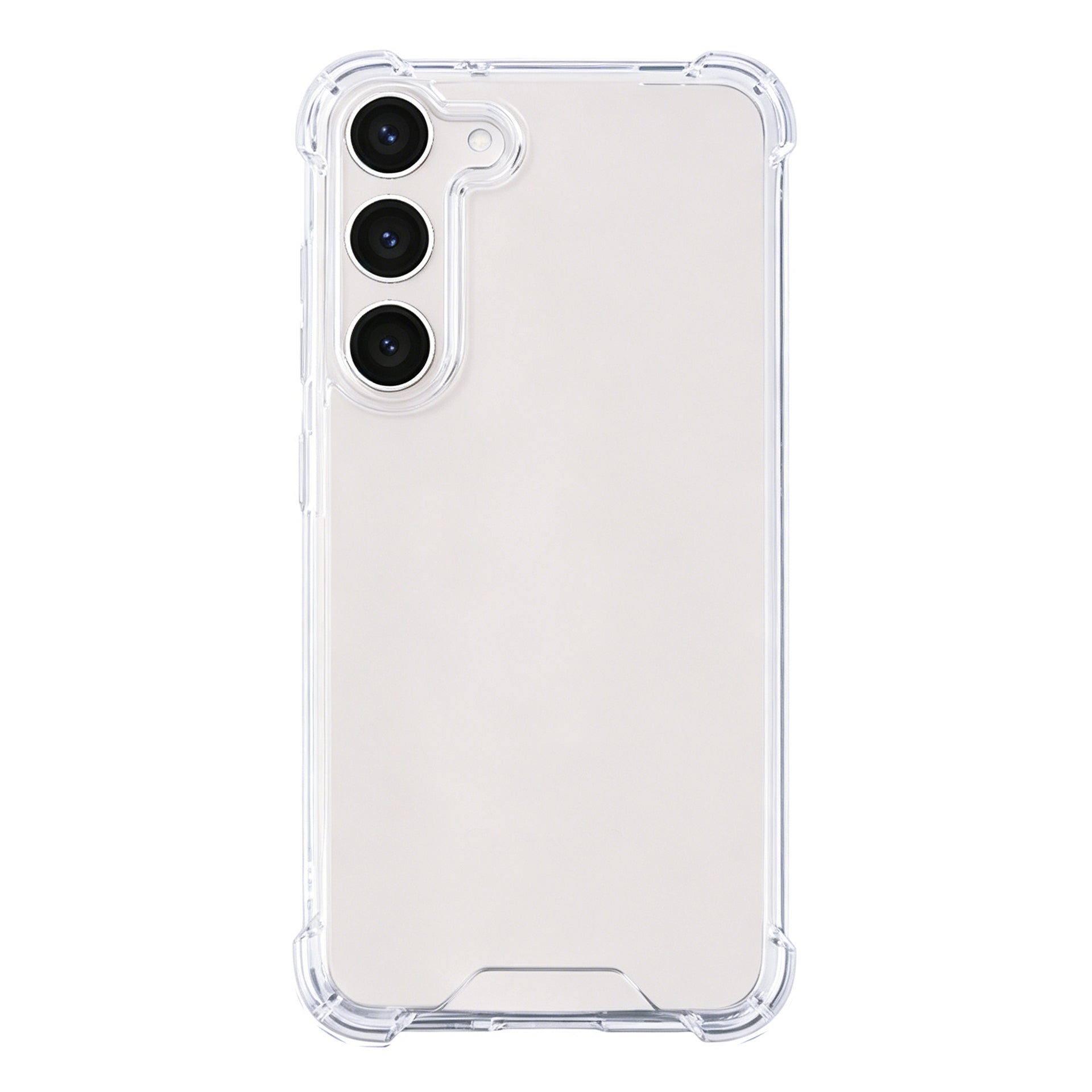 Rixus Anti-Burst Case For Samsung Galaxy S23 Plus Transparent