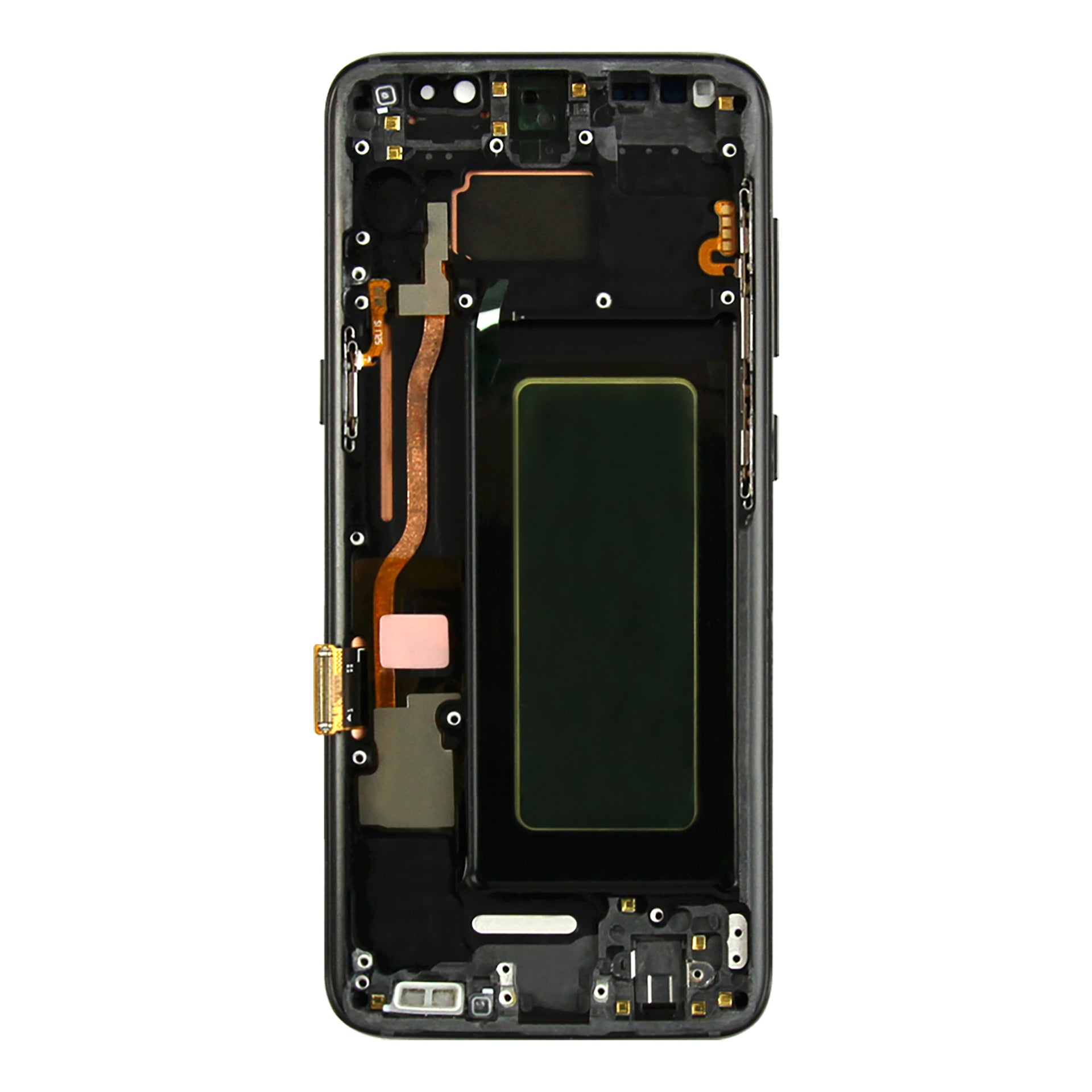 Samsung Galaxy S8 G950F Display And Digitizer With Frame Black Refurbished