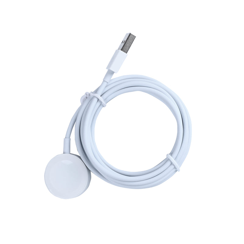 For Watch Series Magnetic Charger To USB Cable 200Cm White