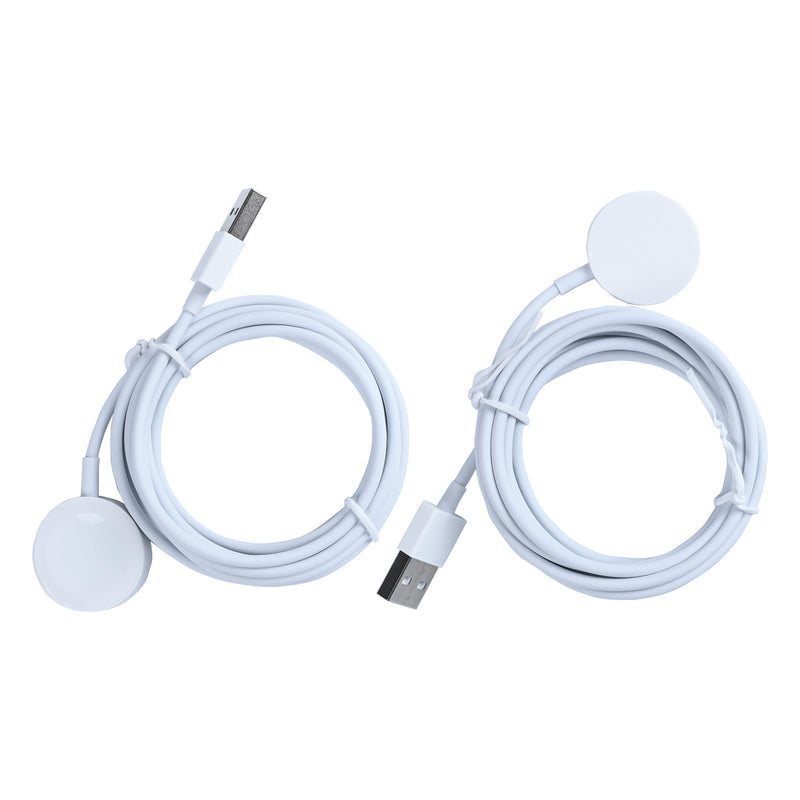 For Watch Series Magnetic Charger To USB Cable 200Cm White