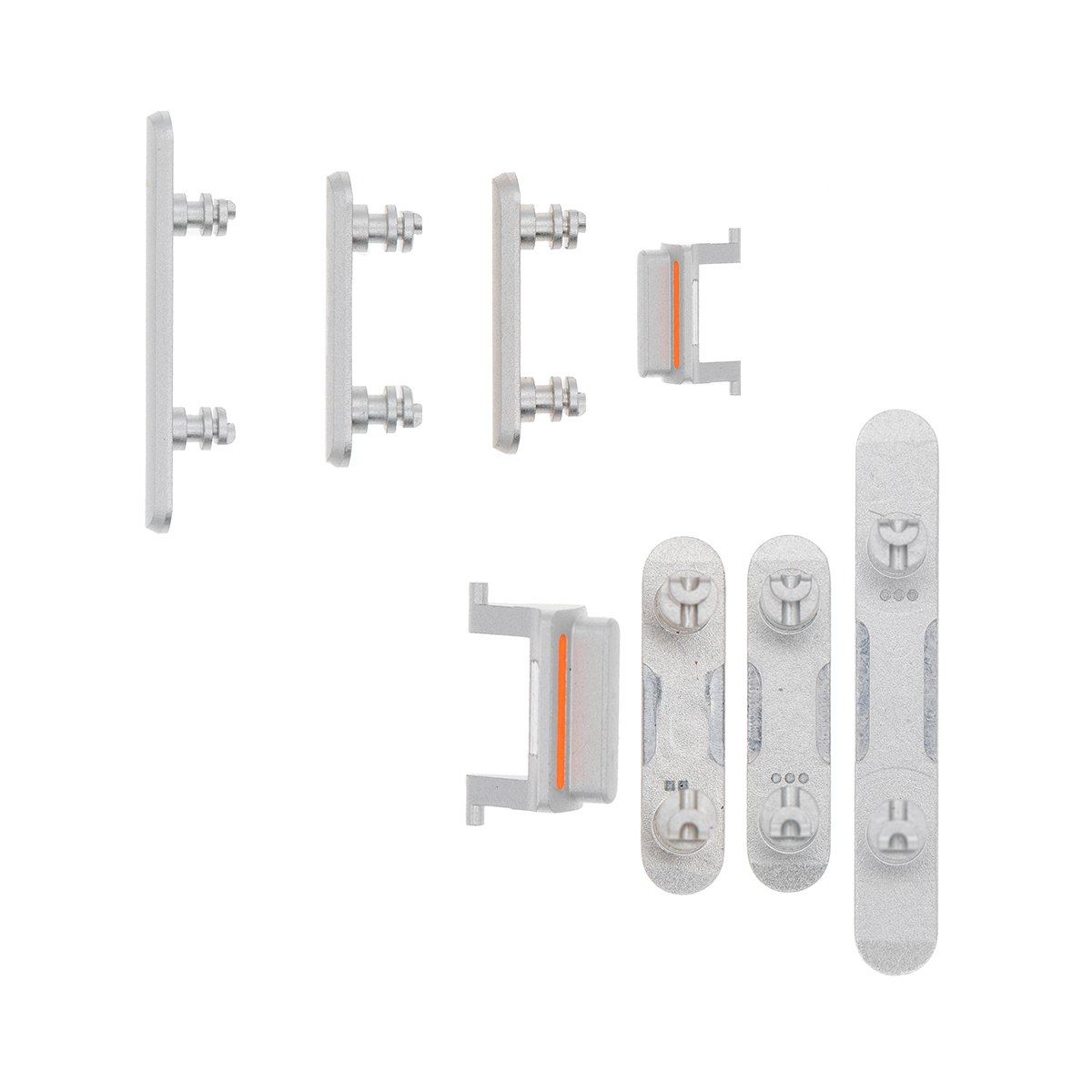For Apple iPhone XR Side Button Set White OEM (4pcs）