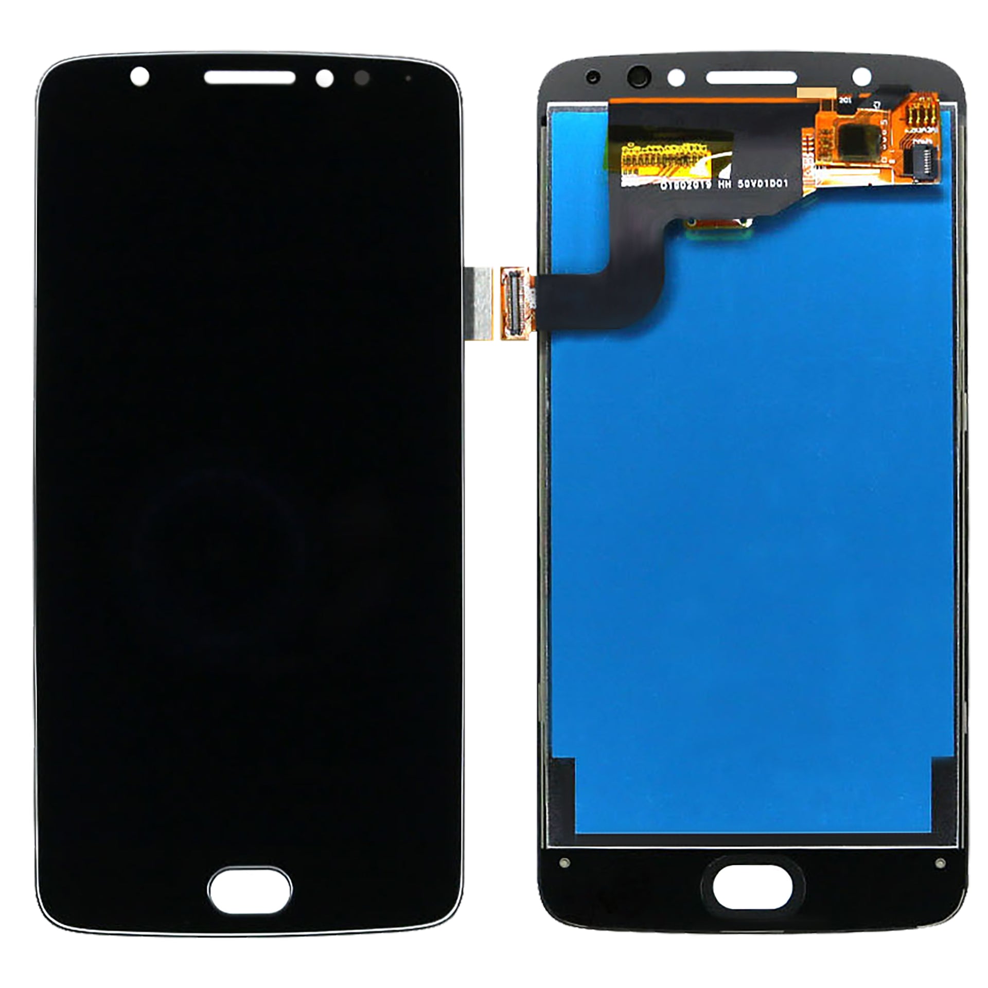 Motorola Moto E4 Display And Digitizer Without Frame Black OEM