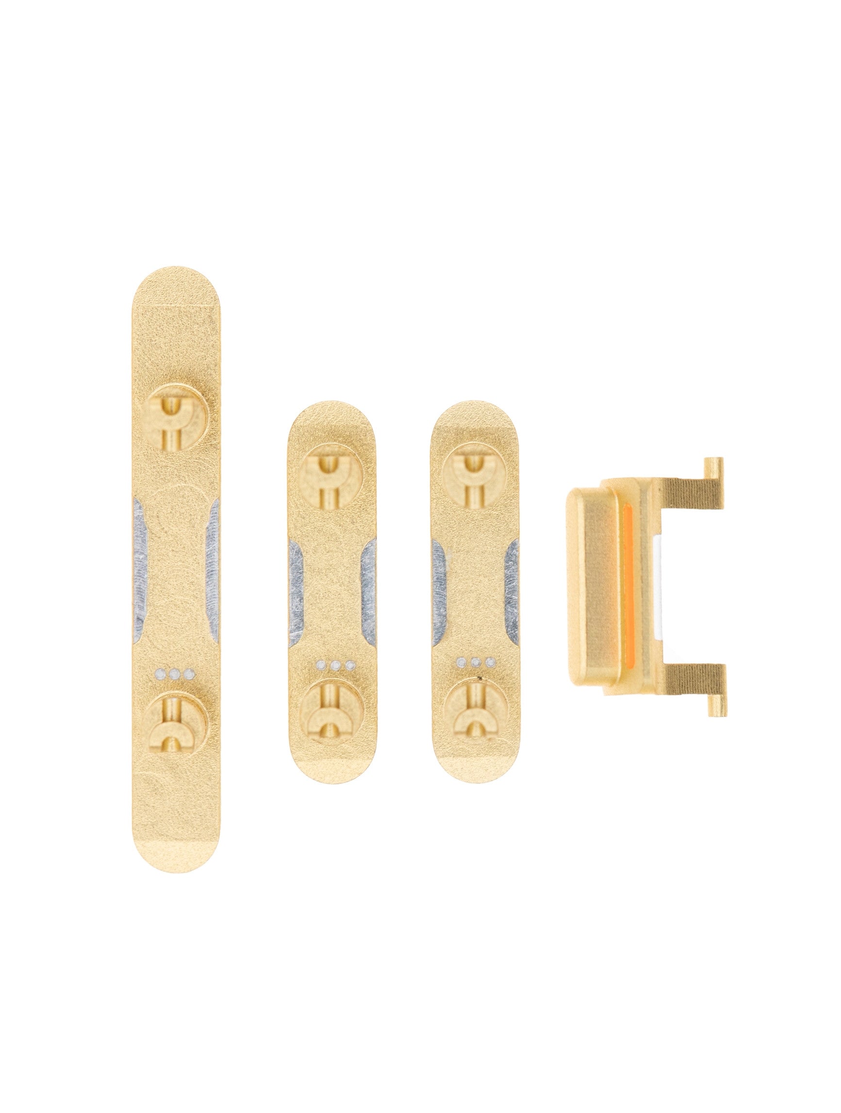 For Apple iPhone XR Side Button Set Yellow OEM (4pcs）